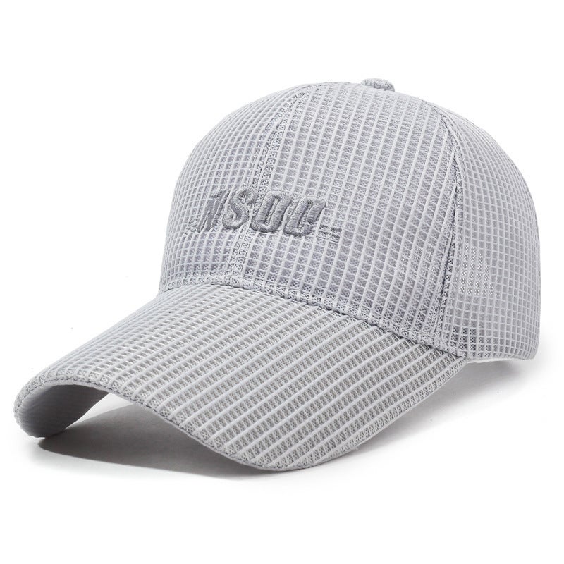 Summer Camo Cap Men Mesh Breathable Outdoor Sunshade Baseball Hat - Image 1