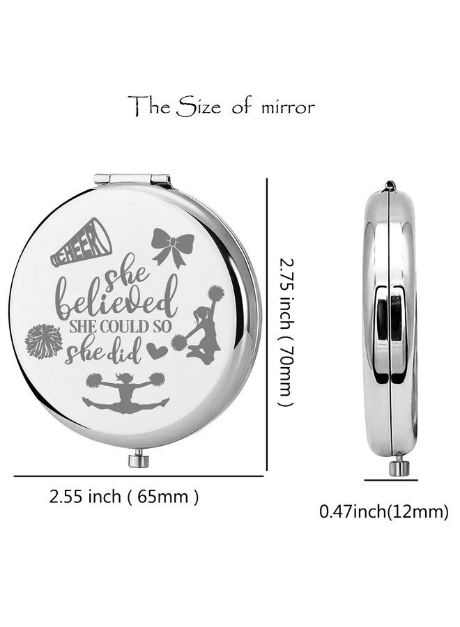 لوجيب بيردجوت هدية تشجيعية، مرآة مكياج مشجعة، هدية جريل المشجعة، اعتقدت أنها تستطيع فعل ذلك للفتيات (هي تهتف مير) - Image 2