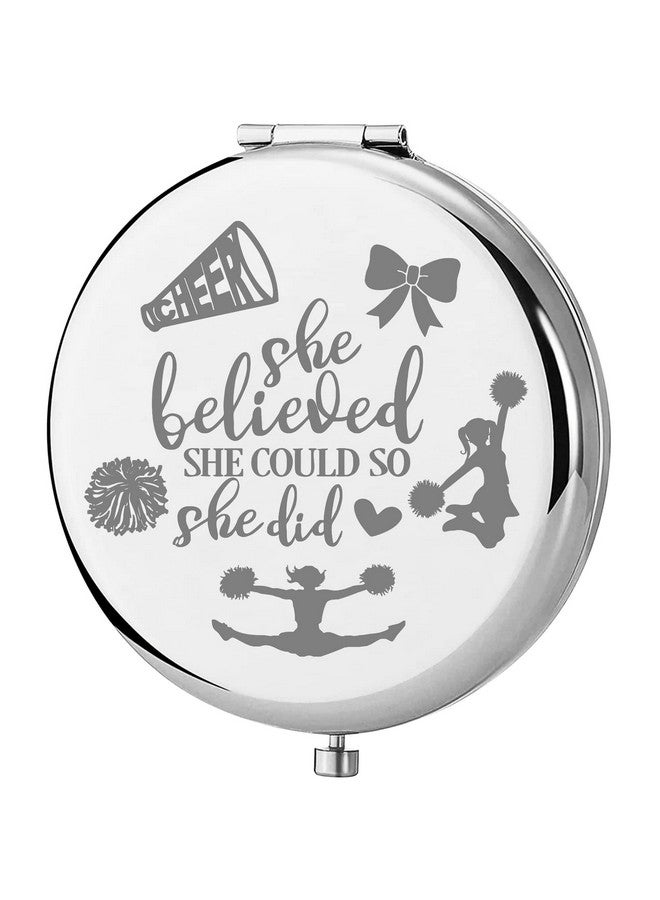 لوجيب بيردجوت هدية تشجيعية، مرآة مكياج مشجعة، هدية جريل المشجعة، اعتقدت أنها تستطيع فعل ذلك للفتيات (هي تهتف مير) - Image 1