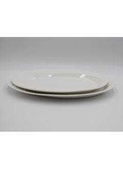 AJ White ceramic - 14" Oval plate  - Image 1
