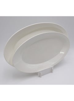 AJ White ceramic - 14" Oval plate  - Image 2