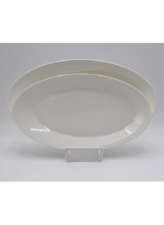 AJ White ceramic - 14" Oval plate  - Image 3