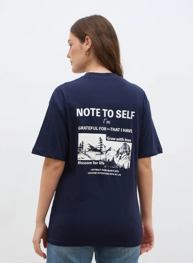 Styli Styli Graphic Print Oversized T-Shirt