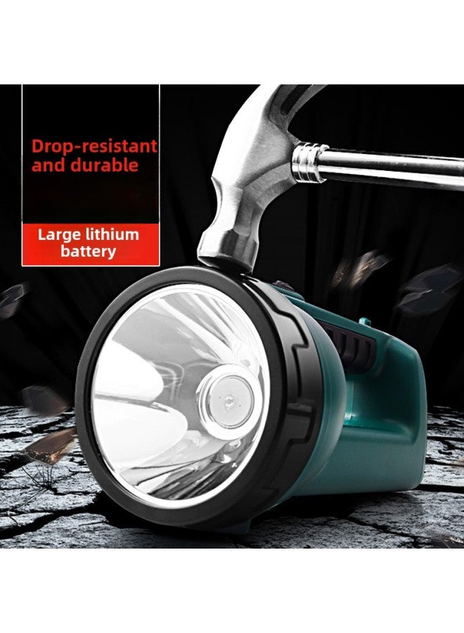 إسكدنيا مصباح بحث YAG قوي بعيد المدى قابل لإعادة الشحن ومحمول وعالي الطاقة ومصباح يدوي للطوارئ في الهواء الطلق - اللون: 5710 (5W3000mAh) - Image 3