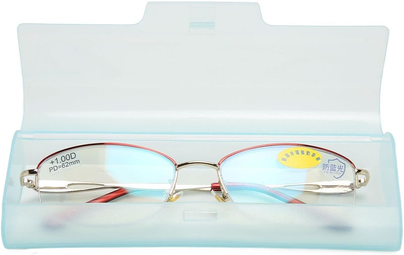 كلاراكو نظارات كلاركو، مانعة للضوء، مضادة لإجهاد العين والأشعة فوق البنفسجية، خفيفة الوزن، بدون إطار، مستطيلة الشكل، مناسبة للرجال والنساء، للقراءة والألعاب والتلفزيون والهواتف - Image 1