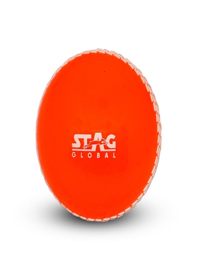 STAG GLOBAL Cricket Balls - Pack of 3 | High Visibility PVC Balls for Practice & Training | Soft, Durable & Lightweight for All Surfaces (Cricket Balls P-3) - Image 4