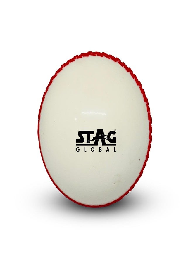 STAG GLOBAL Cricket Balls - Pack of 3 | High Visibility PVC Balls for Practice & Training | Soft, Durable & Lightweight for All Surfaces (Cricket Balls P-3) - Image 3