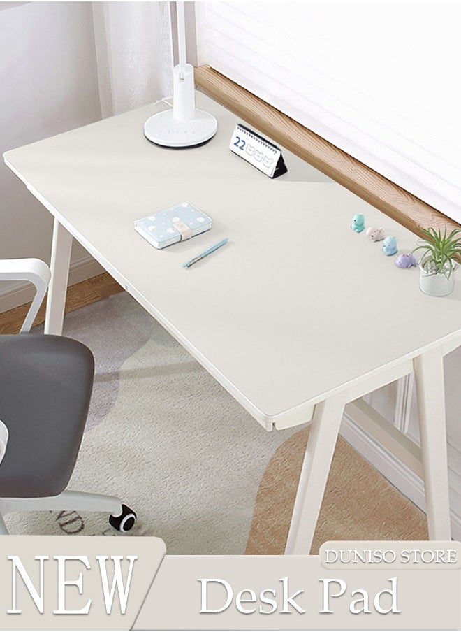 DUNISO Desk Pad Protector Mat, Dual Side PU Leather Desk Mat, Laptop Mat, Desk Protecor Mat, Large Mouse Pad Waterproof Desk Organizers Office Home Table Decor Gaming Writing Mat Smooth  - Image 1