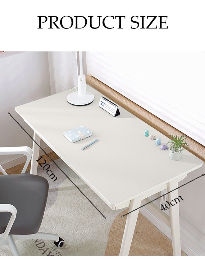 DUNISO Desk Pad Protector Mat, Dual Side PU Leather Desk Mat, Laptop Mat, Desk Protecor Mat, Large Mouse Pad Waterproof Desk Organizers Office Home Table Decor Gaming Writing Mat Smooth  - Image 2