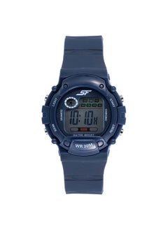 SF Digital Dial Grey Plastic Strap Watch for Men-NS7982PP11