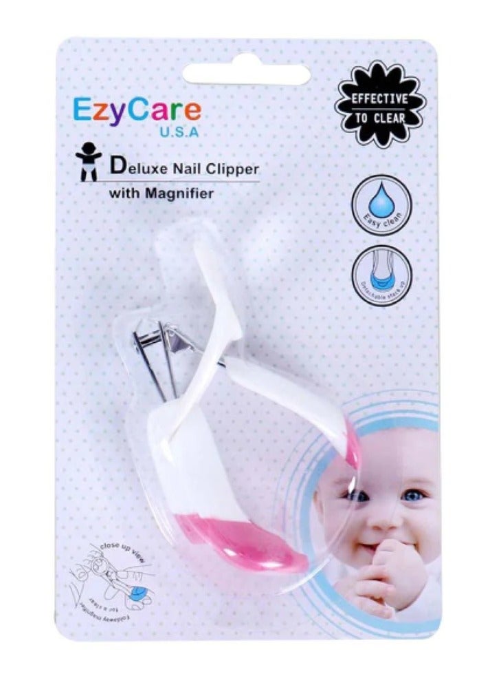 EzyCare Ezy Care Deluxe Nail Clipper With Magnifier 11802