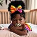 JIZHI Reborn Baby Dolls Black  Lifelike Soft Body African American RealisticNewborn Girl Doll 20 Inch Best Birthday Gift Set and Toy Accessories Gift for Kids Age 3 - Image 4