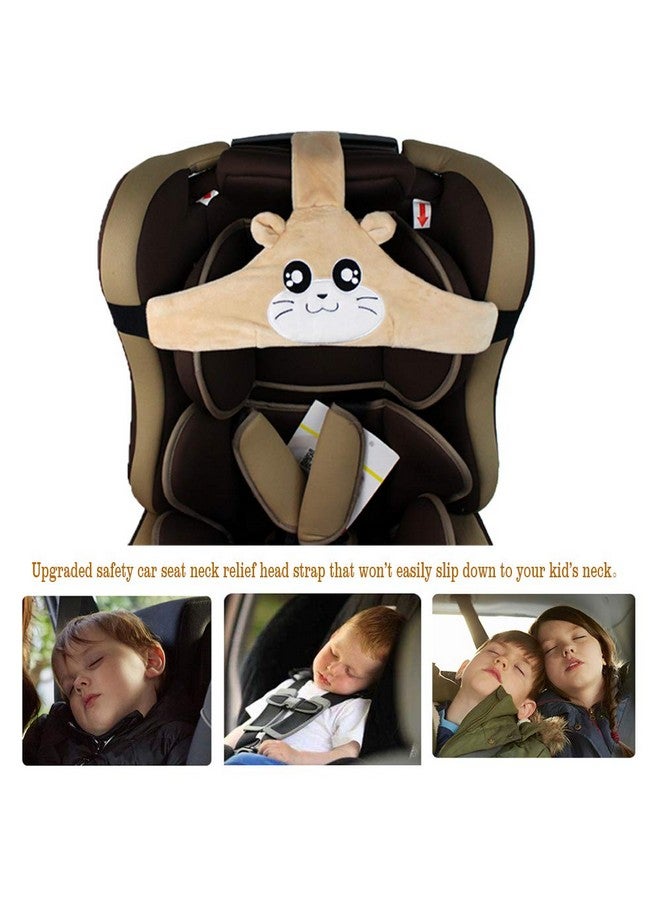 HJH Car Seat Head Support Toddler Head Strap for Car Seat Baby Head Protector Stroller Car Seat Sleeping Headrest for Toddler Child Children Kids Infant - Image 5