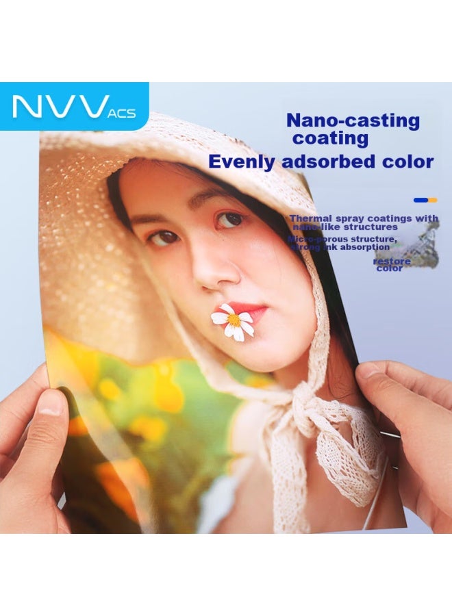 Nvv A4 Photo Printing Paper, 230g High Gloss Photo Paper, Inkjet High Gloss Photo Paper, 20 Sheets/pack, Bq-xpa4 - Image 4