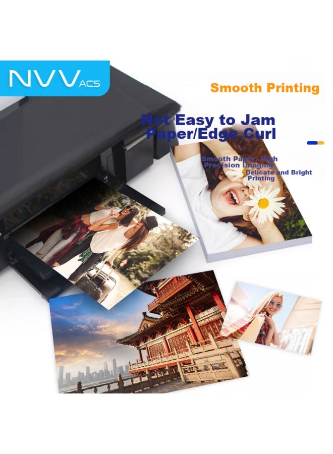 Nvv A4 Photo Printing Paper, 230g High Gloss Photo Paper, Inkjet High Gloss Photo Paper, 20 Sheets/pack, Bq-xpa4 - Image 5