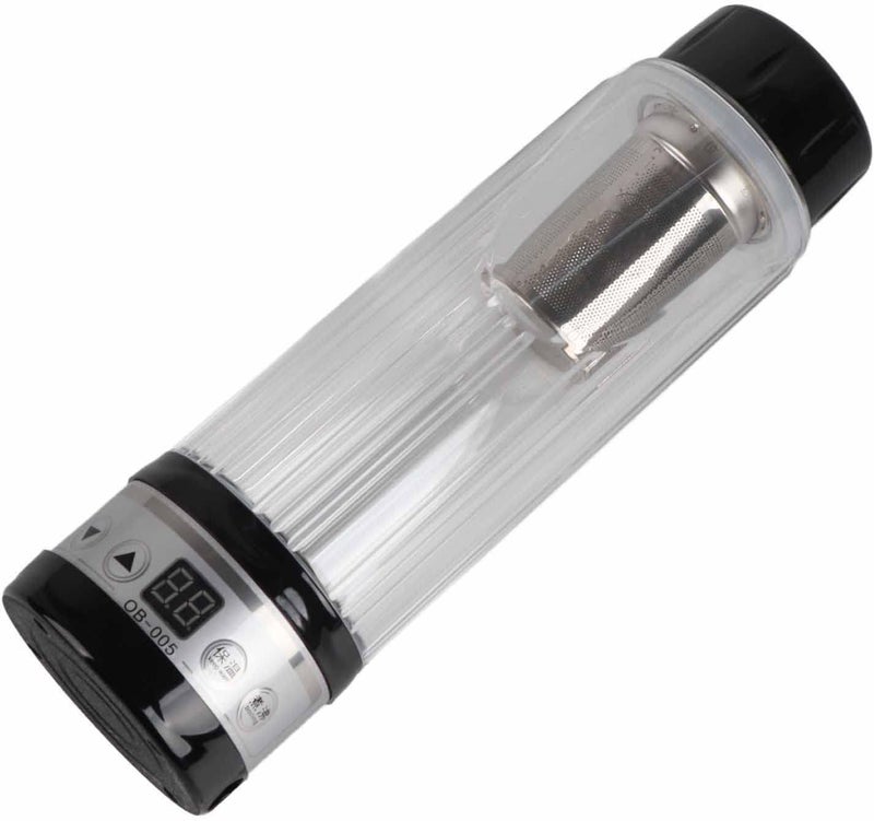 Domary Car Electric Kettle Travel Tea Mug Water Heating Cup 95W 420ml Holder (Dow30vcsduy9-03) - Image 2