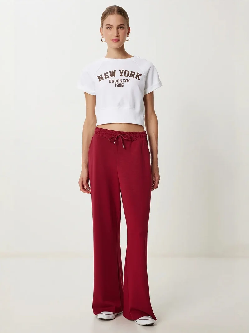 Lovely Istanbul ISTANBUL Wide Leg Modal Sweatpants