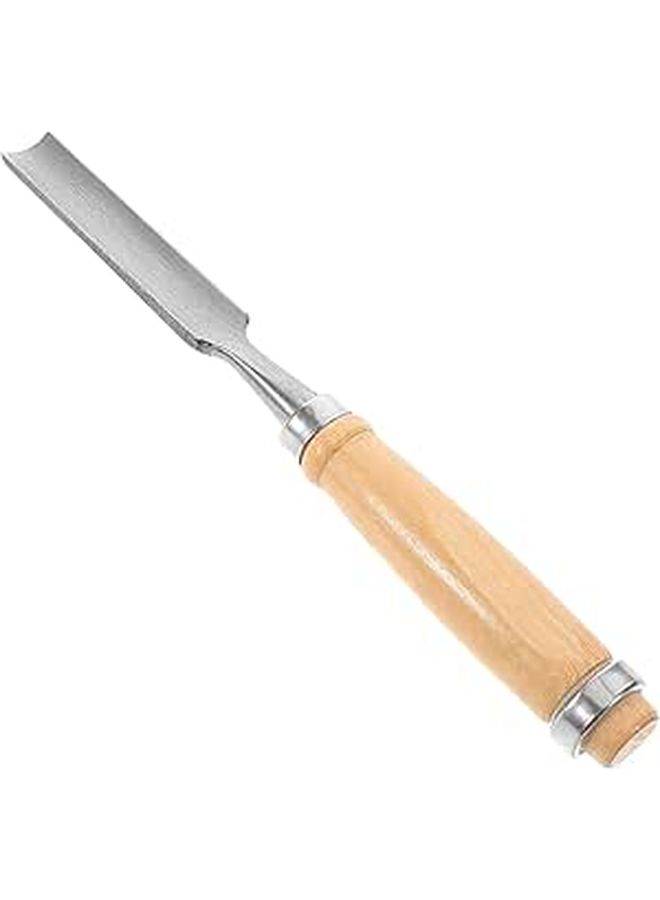 Wood Carving Gouge Chisel 18mm Curved Edge Sculpting Tool - Image 1