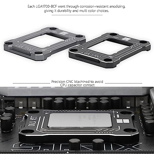 Thermalright LGA1700-BCF Black 12/13 Generation Intel Anti-Bending Fastener, Bending Type Pressure Plate, CPU Fixed Fastener, Full-Fitting Fixed Non-Marking Installation, Standard for Coolers - Image 4