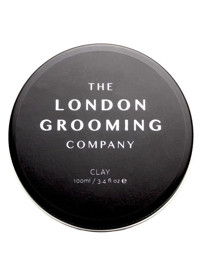 The London Grooming Company - Hair Clay For Men | Firm All-Day Hold | Matte Finish | Easy To Wash Out | 3.4 Fl Oz (100ml) - Image 1