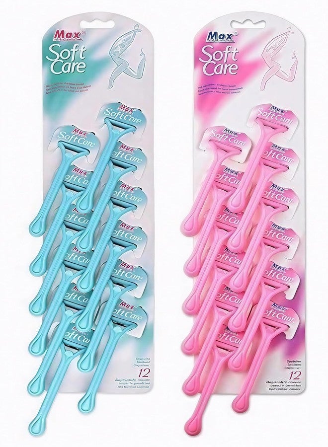 Lecherous Face Razor for Woman [Pack of 3] | Instant & Painless Facial Razors for Women Facial Hair | Perfect for Eyebrows, Upper Lip & Chin | Ideal for All skin Types PCS 3 - Image 1