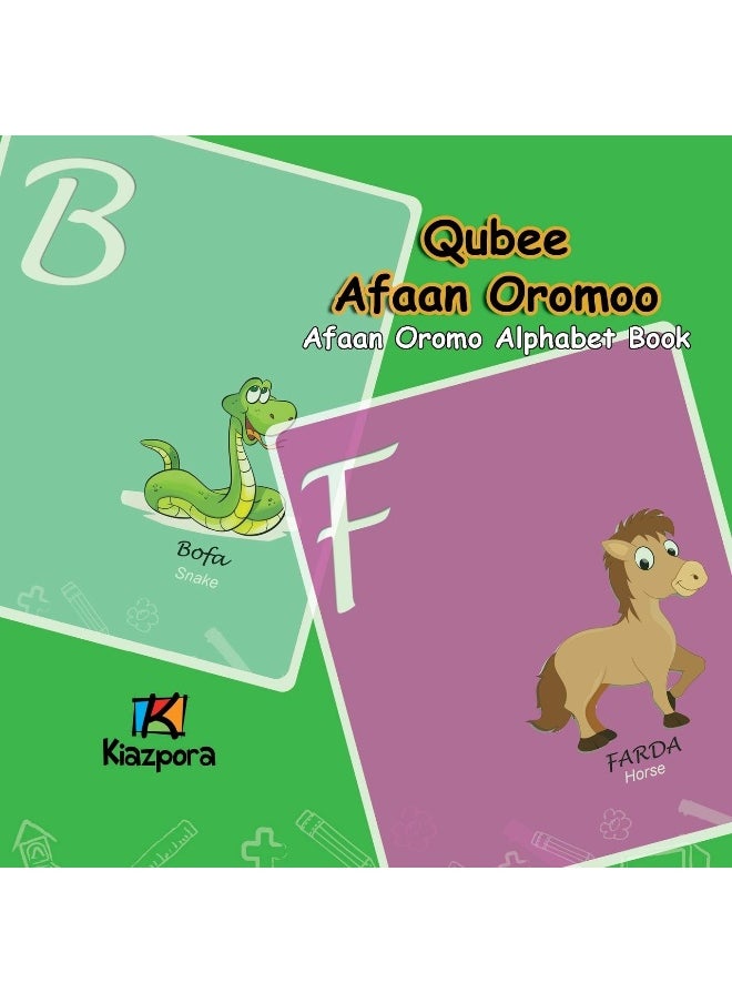 null - Kiazpora Qubee Afaan Oromoo - Afaan Oromo Alphabet: Afaan Oromo Children's Book - Image 1