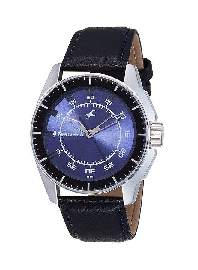 fastrack Men Water Resistant Leather Analog Quartz Watch NE3089SL01 - Image 1