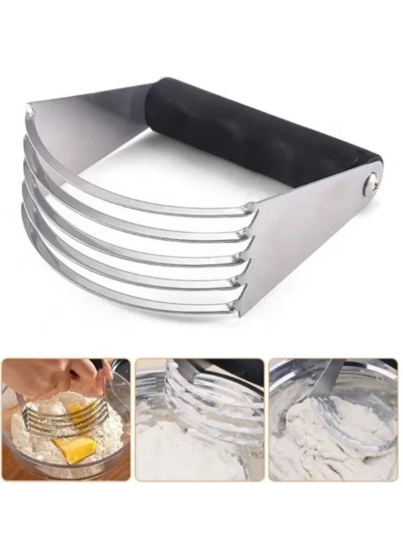 Generic 1Pc Dough Blender Pastry Cutter with Heavy Duty Stainless Steel Blades Multi-Purpose Dough Blender Mixer  - Image 3