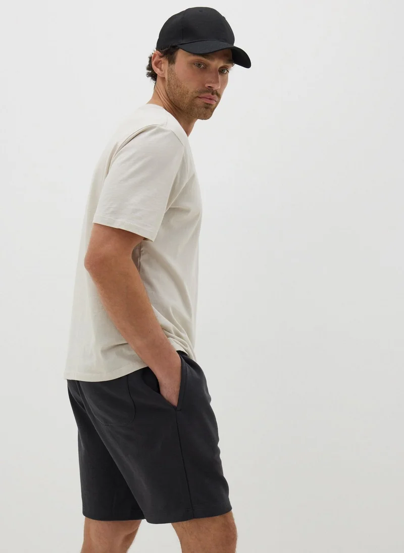 Matalan Charcoal Basic Jogger Shorts