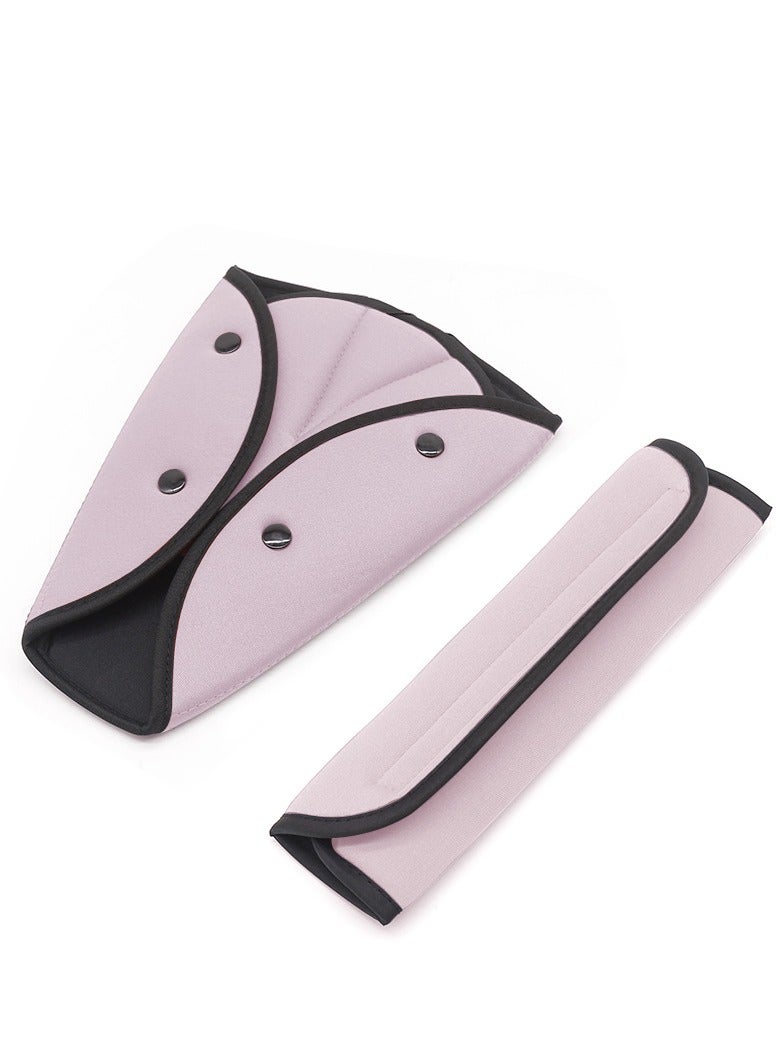 كيلا مشابك حزام الأمان لموضع غطاء الأمان، منظم حزام الأمان للأطفال والكبار، حزام وسادة حزام غطاء أمان السيارة، منظم حزام الكتف والرقبة التلقائي - Image 1