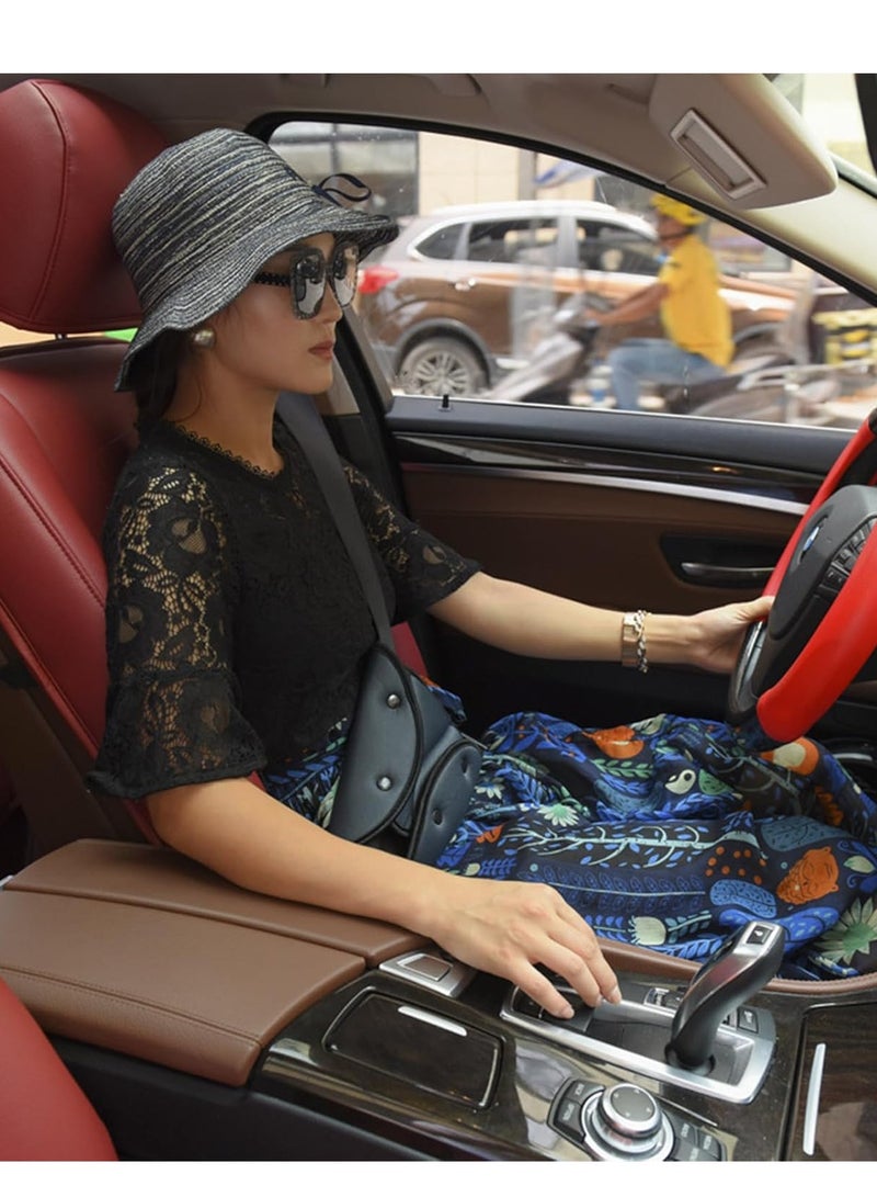 كيلا مشابك حزام الأمان لموضع غطاء الأمان، منظم حزام الأمان للأطفال والكبار، حزام وسادة حزام غطاء أمان السيارة، منظم حزام الكتف والرقبة التلقائي - Image 4