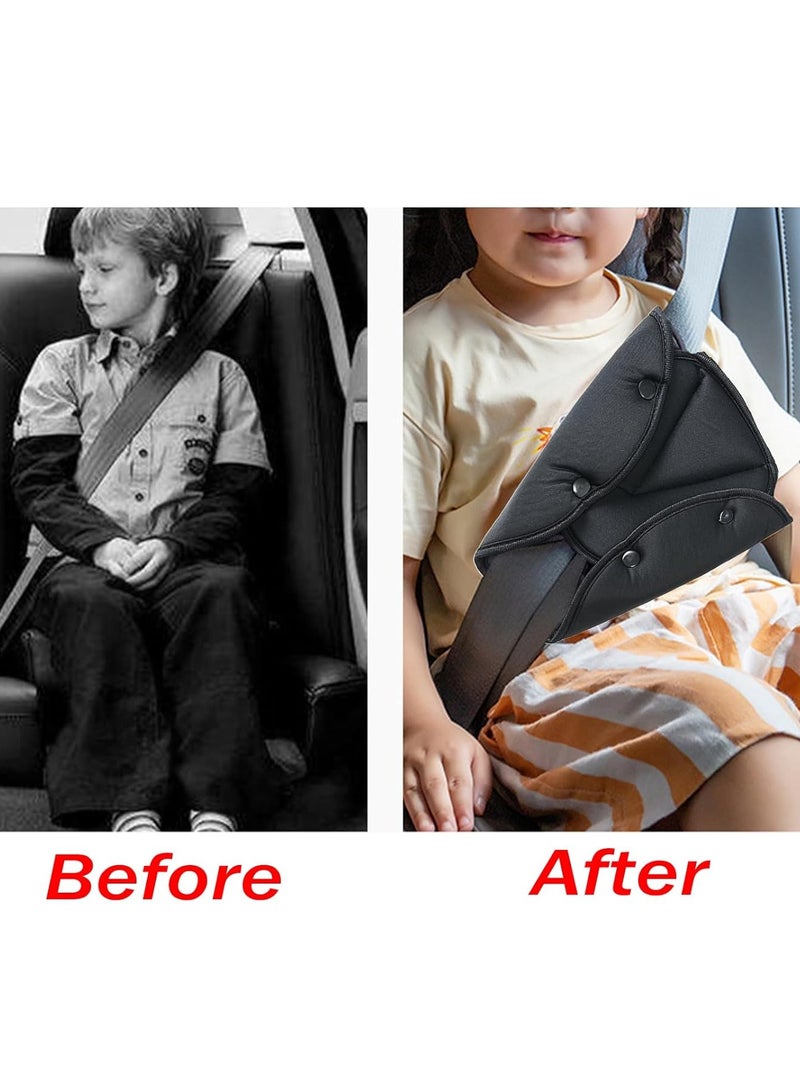 كيلا مشابك حزام الأمان لموضع غطاء الأمان، منظم حزام الأمان للأطفال والكبار، حزام وسادة حزام غطاء أمان السيارة، منظم حزام الكتف والرقبة التلقائي - Image 5