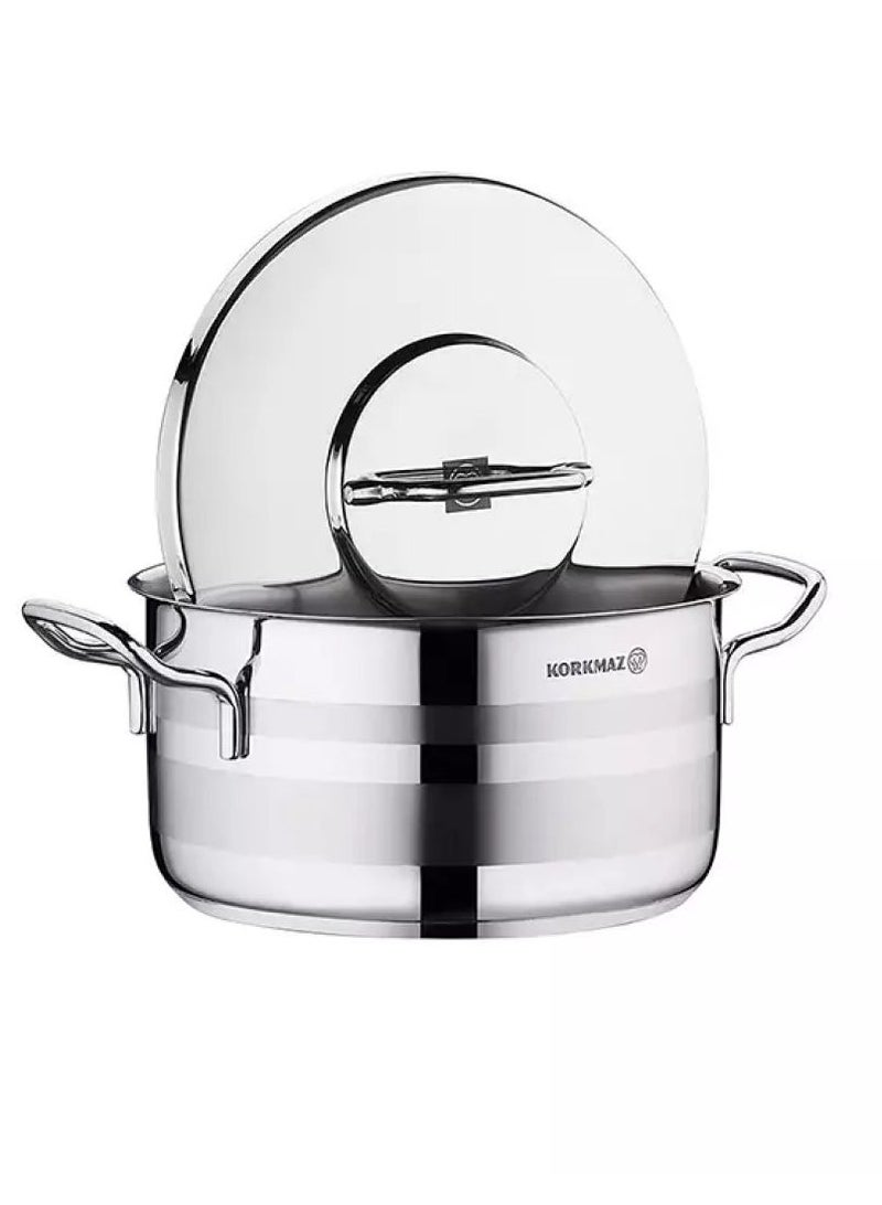 Korkmaz Korkmaz Astron steel cookware set 7 pieces - Image 3