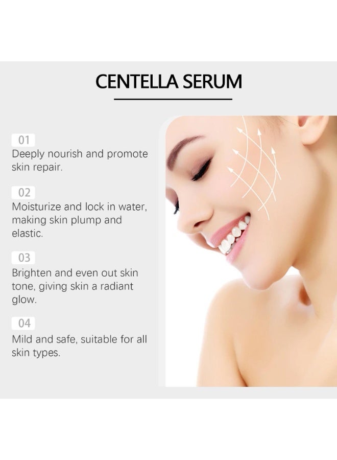 Hoygi Centella Serum Hydrating Skin Essence Moisturing Brightening Face Serum Daily Skincare  - Image 2