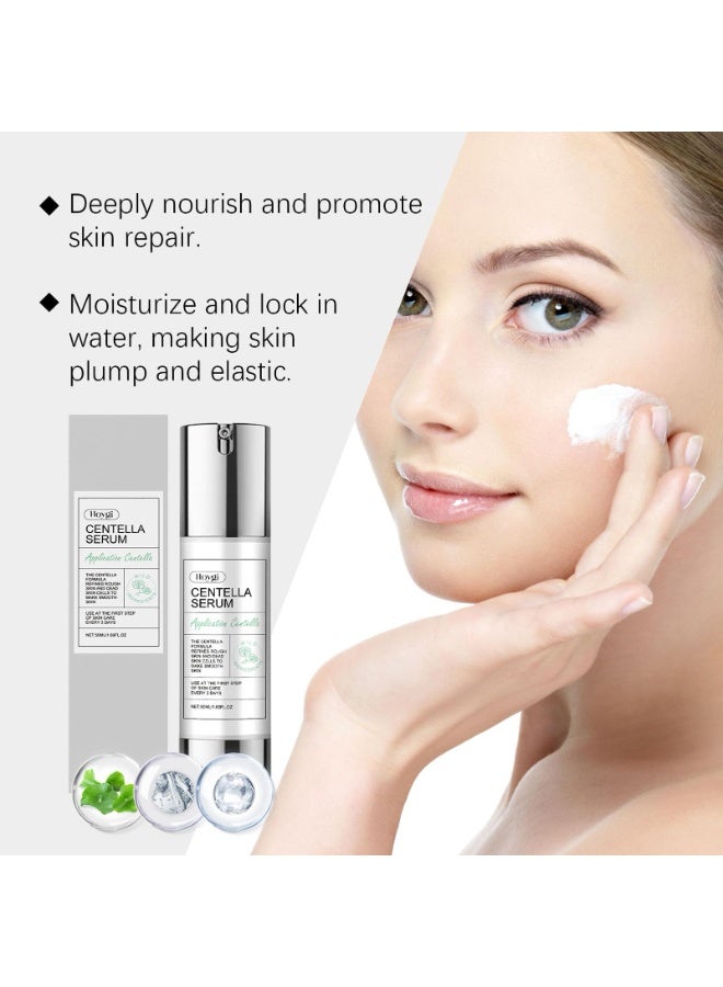 Hoygi Centella Serum Hydrating Skin Essence Moisturing Brightening Face Serum Daily Skincare  - Image 3