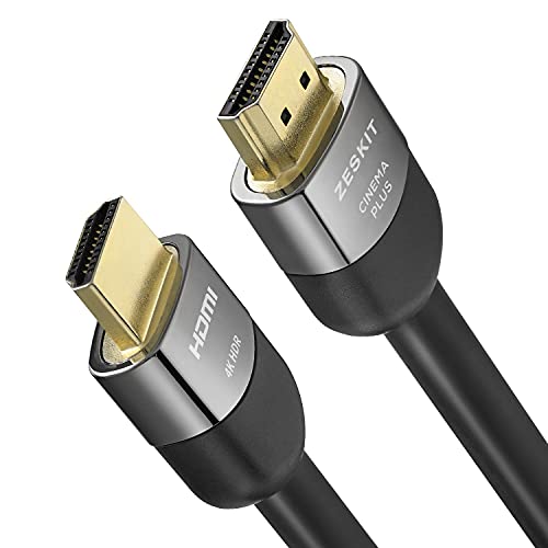 Zeskit Premium HDMI Certified 4K (23ft/ 7m) CL3 in Wall High Speed with Ethernet HDMI 2.0b Cable, Compatible with Dolby Vision 4K 60Hz ARC HDR 18Gbps HDCP 2.2 - Image 1