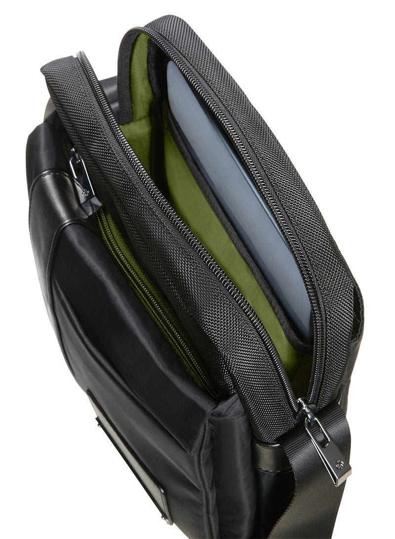 Samsonite Open Road 2.0 - 9.7" Tablet Crossover, Black|Lightweight|Reverse Zipper|Adjustable Strap|Water Resistant Material|Front Pocket - 2 Years International Warranty - Image 2