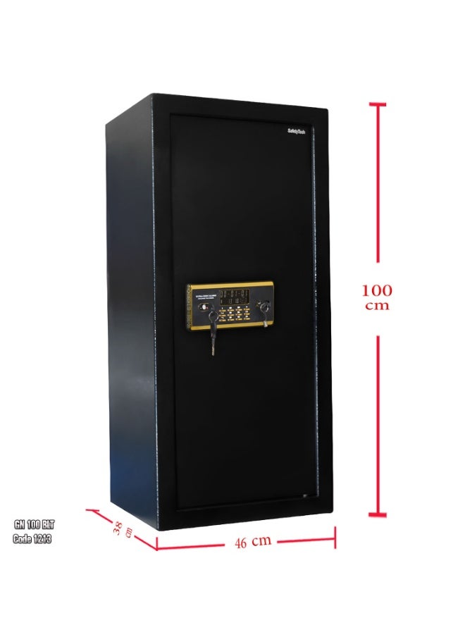 Safety Tech GN100 BLT Digital Safe – LCD Screen – Smart Alarm – 2FA – Safety Tech – 100 cm Height  - Image 2