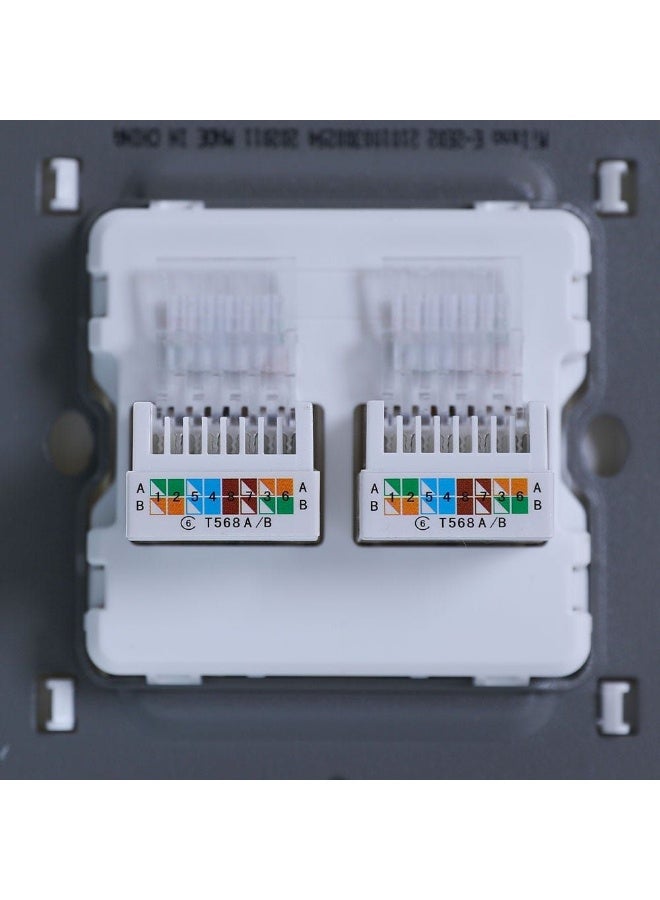 milano دانوب هوم - مخرج بيانات مزدوج ميلانو Cat6 Mpw - Image 5