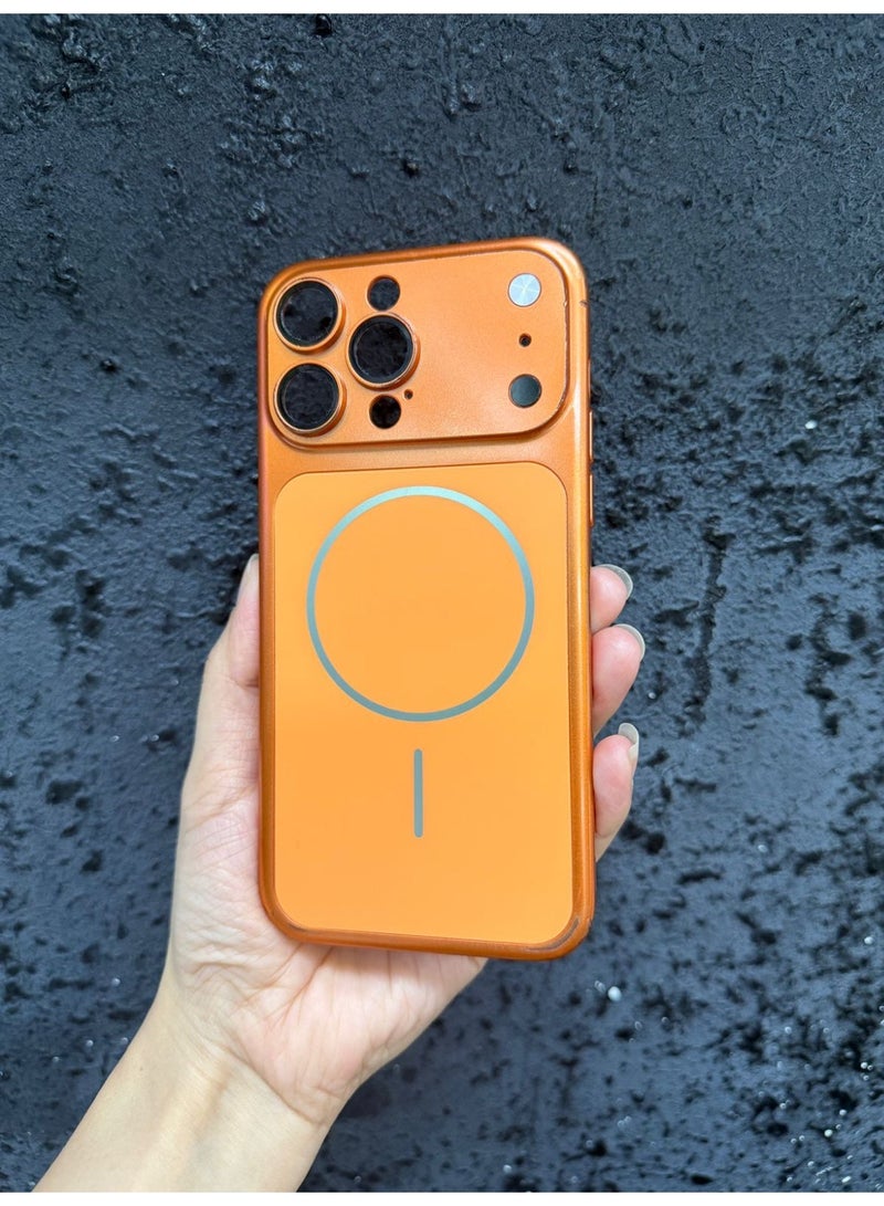 جراب لهاتف آيفون 13 برو ماكس مع حامل ماج سيف [لتغيير مظهر ولون هاتفك مع حماية فائقة]، تقنية مقاومة الاصفرار، ظهر مقاوم للخدش، غطاء مغناطيسي فائق النحافة - Image 2