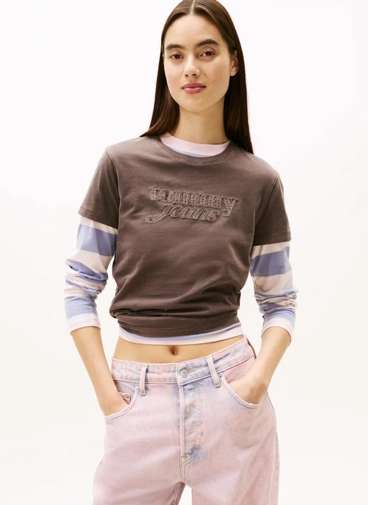 Graphic Crew Neck T-Shirt