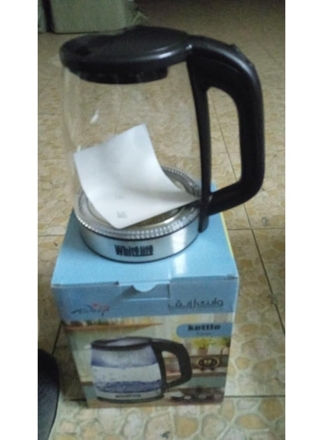 وايت لايف غلاية زجاجية من وايت لايف – سعة 2.2 لتر 1500 وات - Image 3