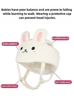 Generic Baby Head Protector Baby Helmet Cushion Pillow Toddler Breathable Safety Protect Hat, with Adjustable Straps for Infant Toddlers and Kids Learn to Walk  - Image 4