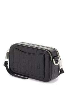 Marc Jacobs THE CROC-EMBOSSED SHOULDER SNAPSHOT - Black - pzsku/ZAA673AD7CEF403E0E313Z/45/_/1740159402/90793593-7975-42e0-8773-c3012c8fdf2b