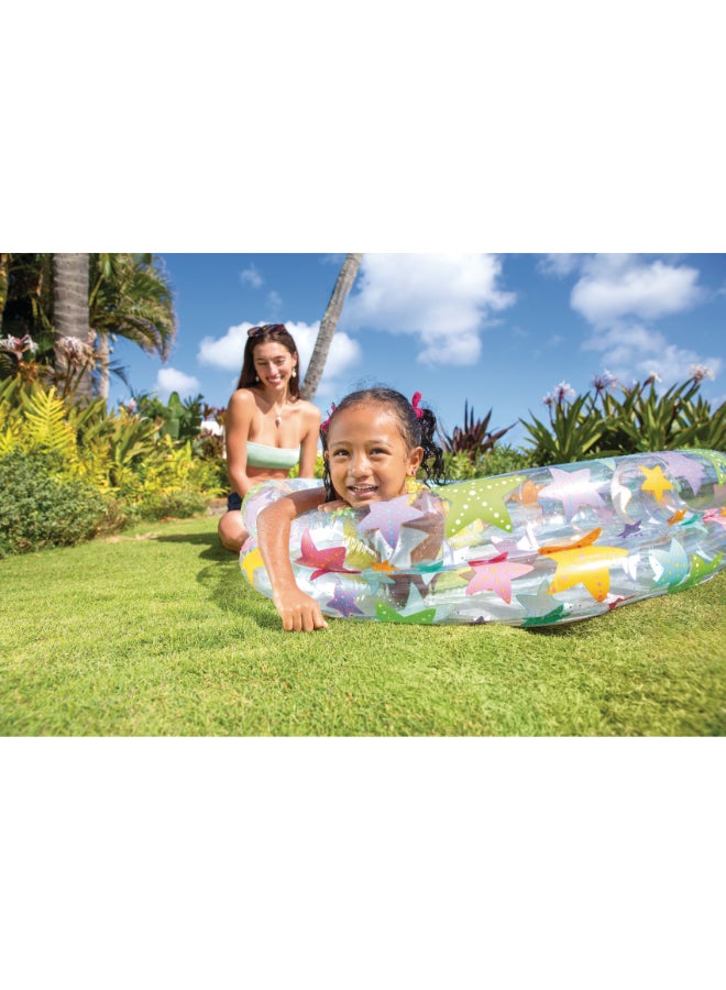 INTEX Inflatable Kiddie Pool - 122 x 25 cm 2-Ring Round Paddling Pool for Toddlers (Ages 2+), Unisex Assorted Style may vary 1.22 x 25cm - Image 5