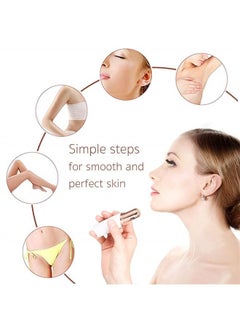 facial Hair remover replacement heads for Flawless Finishing Touch facial Hair removal tool for Women As Seen On TV 6 Count. Fit Flawless Finishing Touch facial hair removal