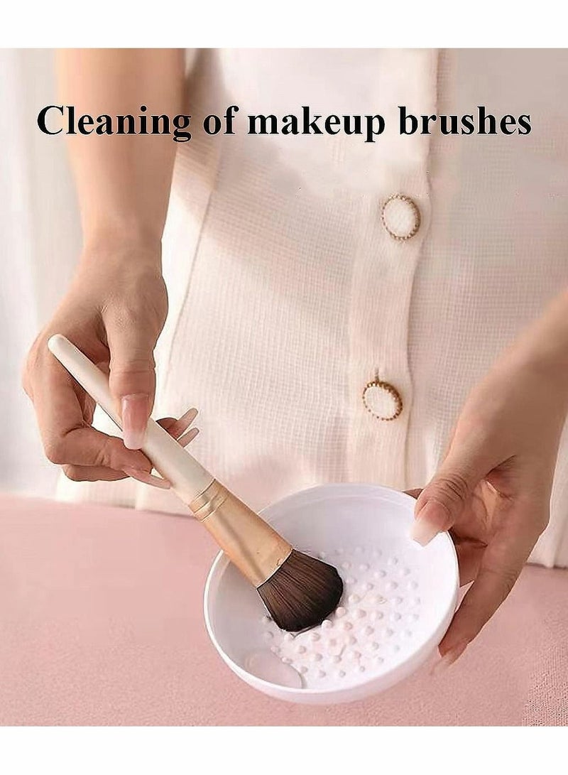 KASTWAVE Makeup Brush Holder Covered Makeup Brushes Case - Image 3