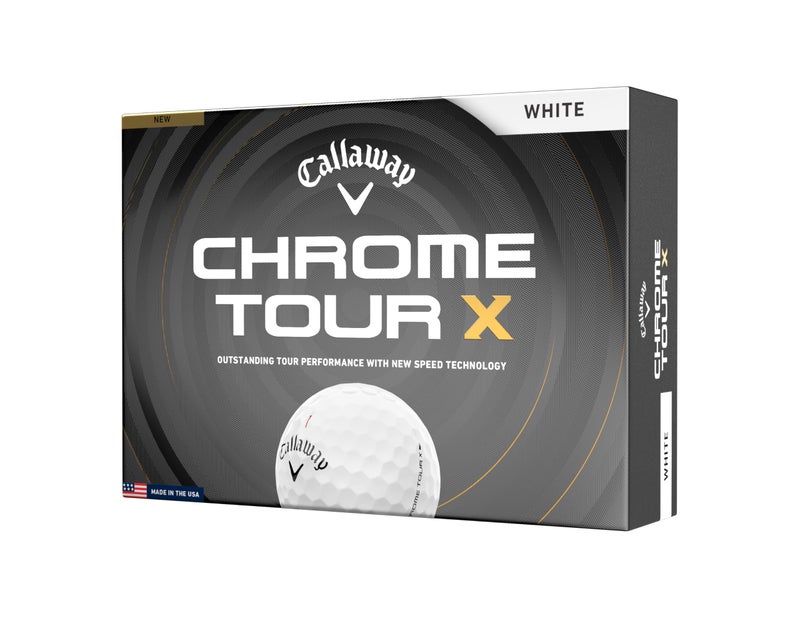 Callaway Golf Chrome Tour X 2026 Golf BallsWhiteOne Dozen - Image 2
