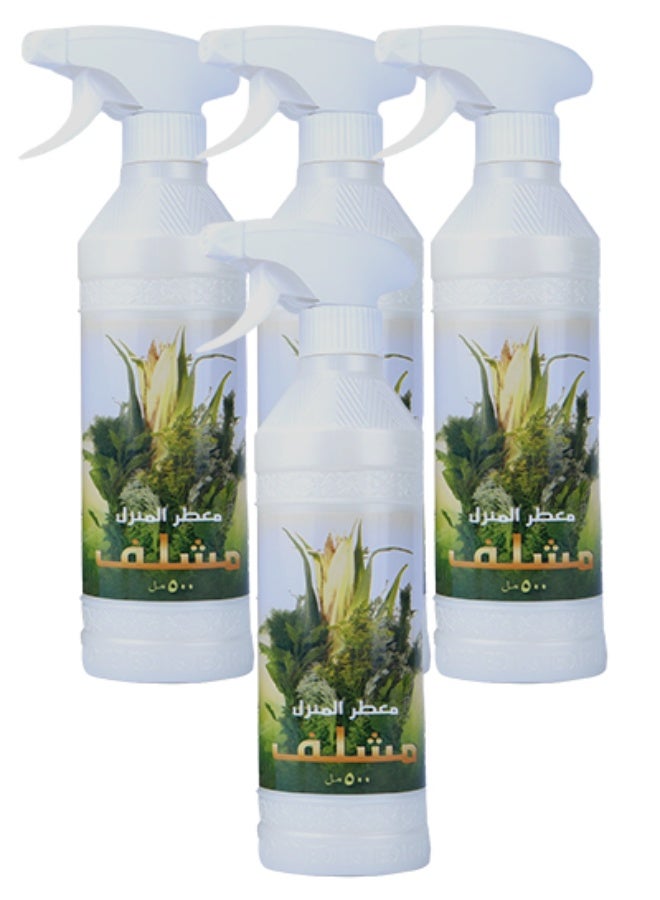 Banafa 4 Pieces Mushlaf House Freshener 500ml - Image 1