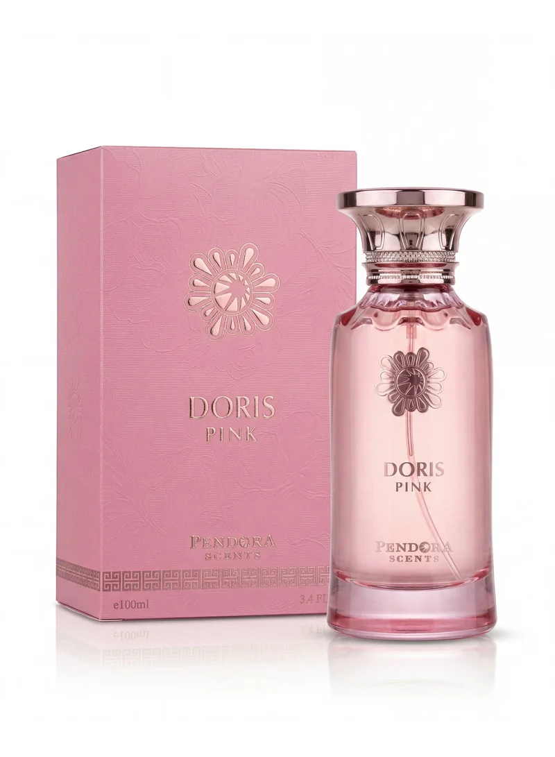 PENDORA SCENTS Pendora Scents Doris Pink for Women Eau de Parfum 100ml | Fruity Floral Perfume with Apple, Strawberry, Freesia & Vanilla | Long Lasting Female Fragrance